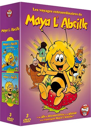 Les Voyages Extraordinaires De Maya L'abeille - Coffret 3 Dvd