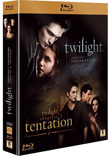 Twilight - Chapitre 1 : Fascination + Chapitre 2 : Tentation - Blu-Ray