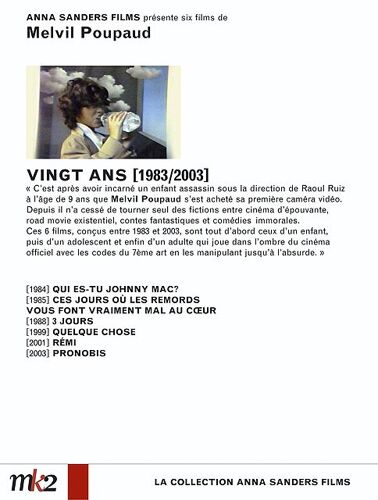 Melvil Poupaud - Vingt Ans (1983/2003) La Collection De Courts Métrages