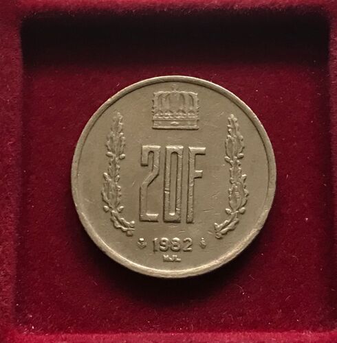 20 Francs - Jean - Luxembourg - 1982