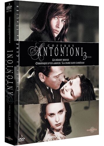 Le Coffret Antonioni - Désert Rouge + Chronique D'un Amour + La Dame Sans Camélias