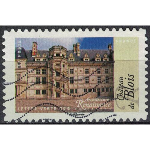 France 2015 Oblitéré Used Renaissance Château De Blois