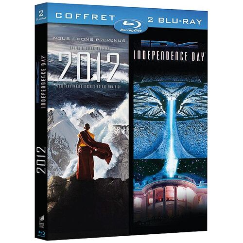 Coffret Blockbuster - 2012 + Independence Day - Pack - Blu-Ray