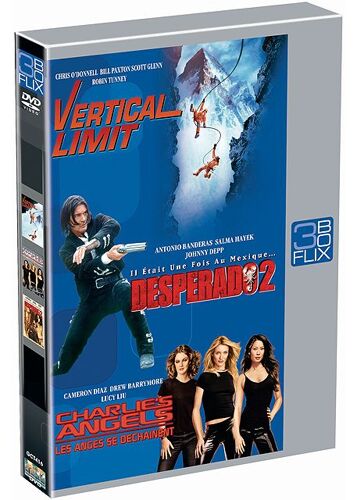 Flix Box - 13 - Vertical Limit + Desperado 2 - Il Était Une Fois Au Mexique + Charlie's Angels : Les Anges Se Déchaînent