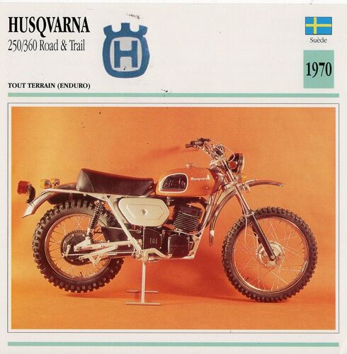 Fiche Moto Passion Husqvarna 250/360 Road & Trail