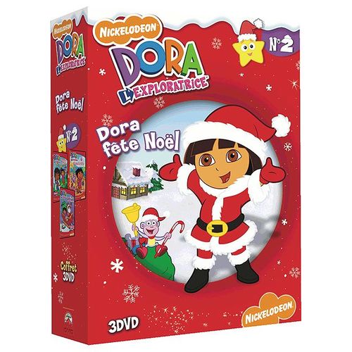 Dora L'exploratrice - Coffret N° 2 : Dora Fête Noël - Pack