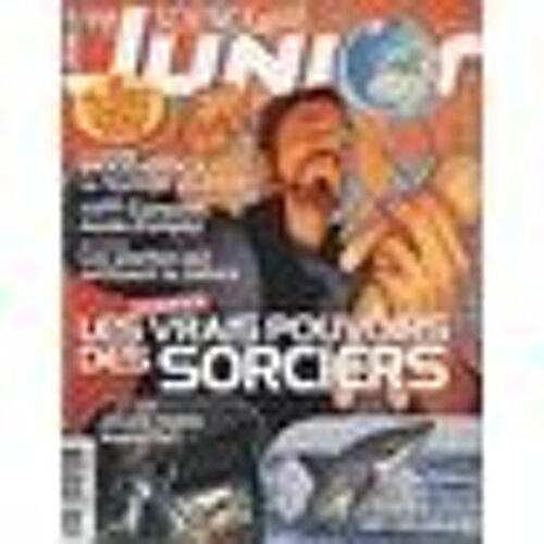 Science & Vie Junior N°240: Les Vrais Pouvoirs Des Sorciers, Woodstock, Jouez Sans Manettes, Grand Requin Blanc...  N° 240