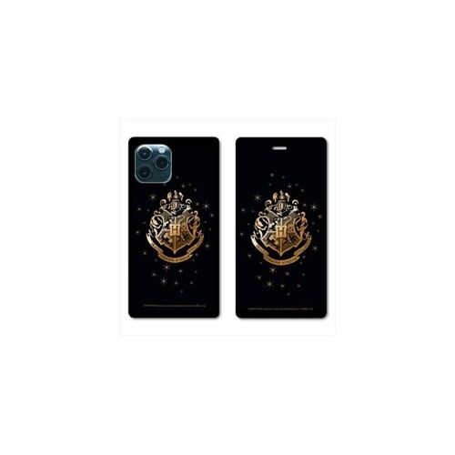 Housse Cuir Portefeuille Pour Iphone 11 Pro (5,8) Wb License Harry Potter Pattern Poudlard