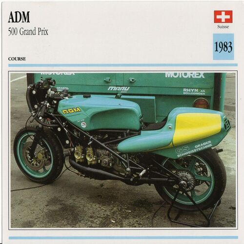 Fiche Moto Passion Adm 500 Grand Prix