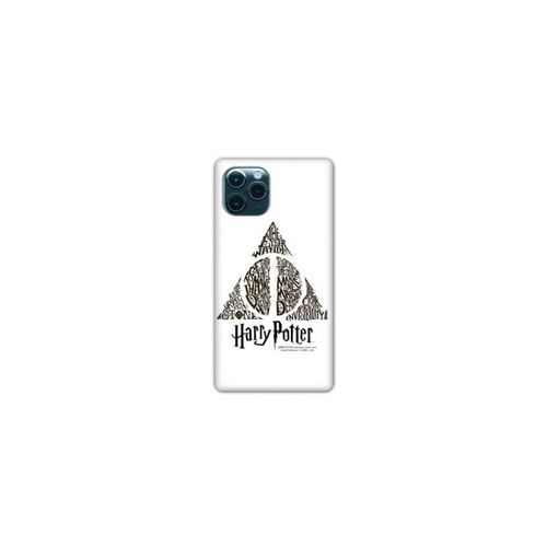 Coque Renforcée Pour Iphone 11 Pro (5,8) Wb License Harry Potter Pattern Triangle Blanc