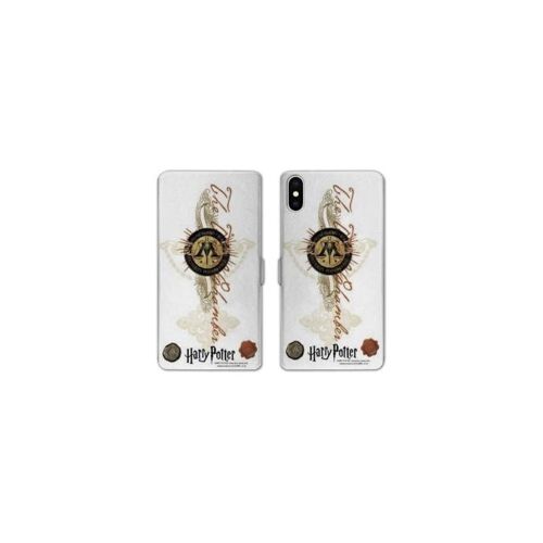 Housse Cuir Portefeuille Pour Iphone X / Xs Wb License Harry Potter Pattern