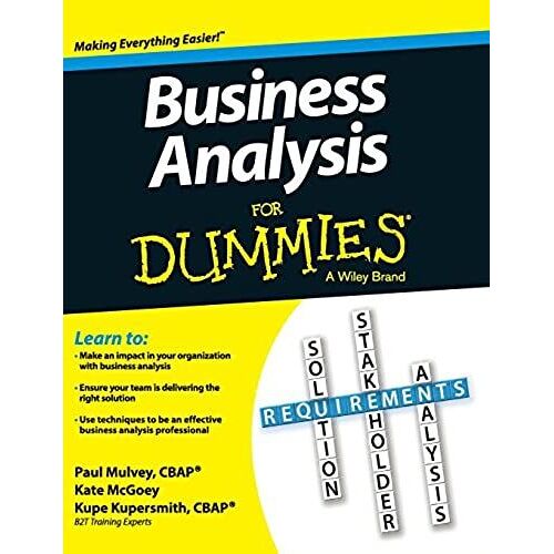 Business Analysis For Dummies