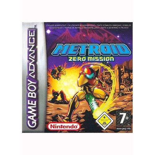 Metroid Zero Mission Game Boy Advance