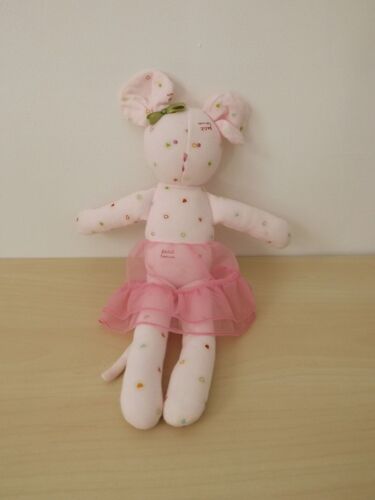 Doudou Souris Rose Tut Coeur Petit Bateau