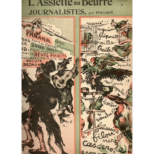 L'assiette Au Beurre N°111, Journalistes