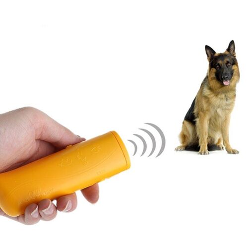 Dispositif De Contrôle Anti-Aboiement Ultrasonique 3 En 1, Dispositif De Contrôle Répulsif D'entraînement Pour Chien, Appareil D'entraînement Pour Chien Agressif