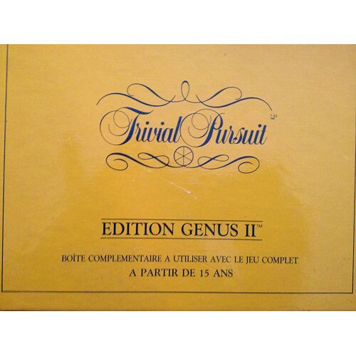 Recharge Trivial Pursuit Édition Genus Ii