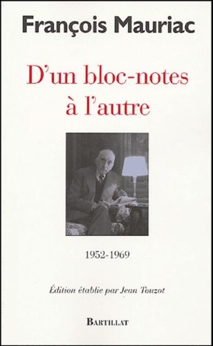 D'un Bloc-Notes À L'autre - 1952-1969