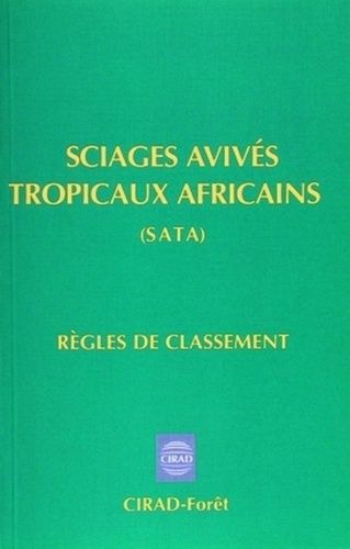 Sciages Avives Tropicaux Africains : Regles De Classement