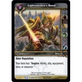 Wow - Bague De Gardelumière 219/252 - Traque D'illidan - Rare - Fr