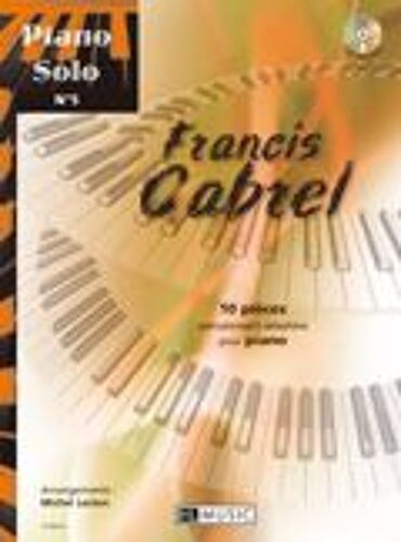 Cabrel Francis Piano Solo N° 5 Tab + Cd