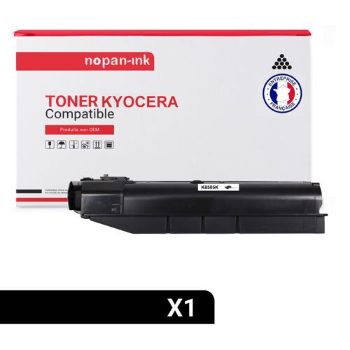 1 Toner pour KYOCERA TK8505K Black 30000 Pages avec Kyocera TASKalfa 4550 ci Kyocera TASKalfa 4550 cig Kyocera TASKalfa 4551 ci Kyocera TASKalfa 5550 ci Kyocera TASKalfa 5550 cig Kyocera TASKalfa 5551