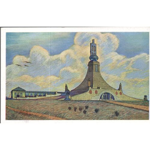 Carte Postale Deslavkov (République Tchèque) Monument Commémoratif Sur Le Champ De La Bataille D' Austerlitz