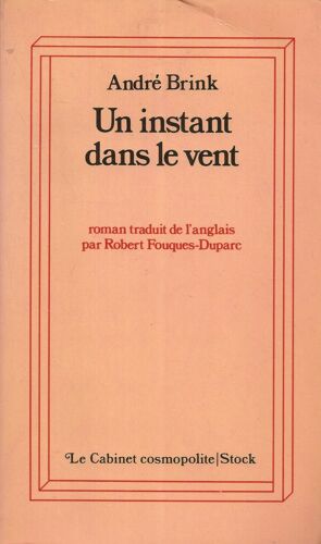 Un Instant Dans Le Vent - Roman