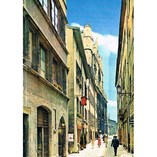 Carte Postale, France, Rhône ( 69 ), Lyon, La Rue Saint Jean