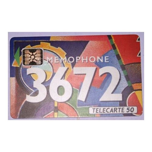 Telecarte 50u Memophone 3672
