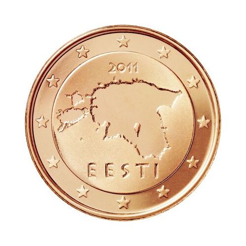Estonie 1 Centime 2011 Neuve+++Unc+++Issue De Rouleau+++