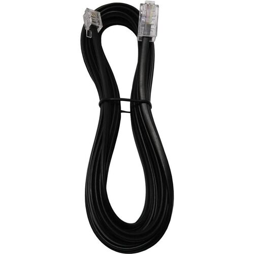 Cable Rj11 Mâle / Rj45 Mâle, Noir, 3m00