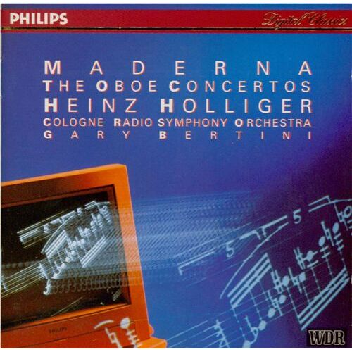 Concertos Pour Haubois Nos. 1, 2 & 3 Holliger, H-Bois; Rso De Cologne;  