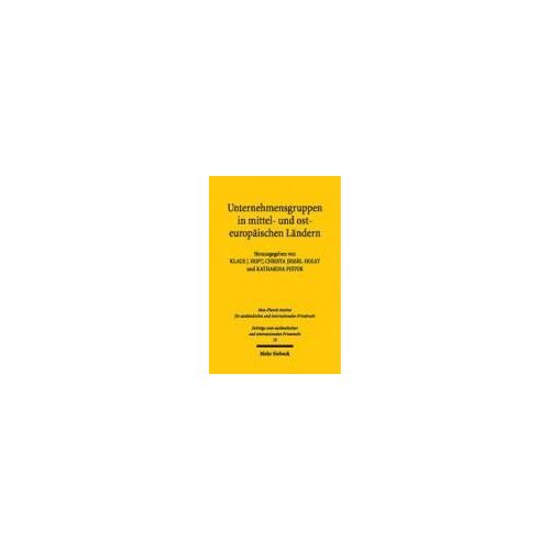 Unternehmensgruppen In Mittel- Und Osteuropäischen Ländern