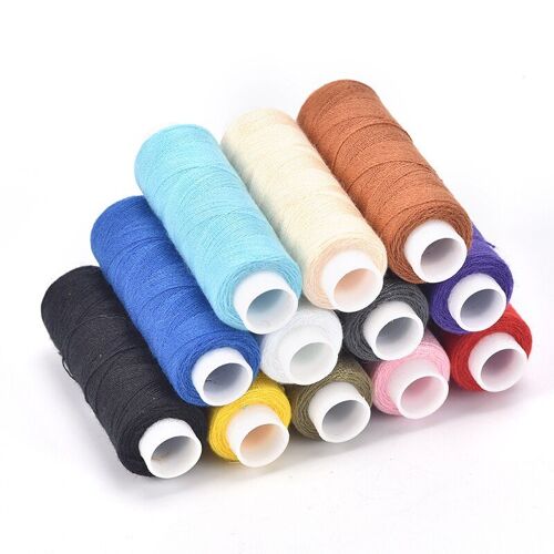 12 Pièces Différentes Couleurs Fil À Coudre Chacun Comme Bricolage Kit De Fil À Coudre Pour Couture À La Main Ou Machine Fil À Coudre 5g