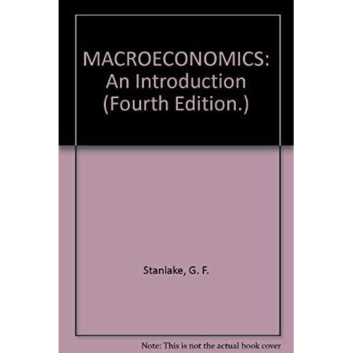 Macroeconomics: An Introduction (Fourth Edition.)
