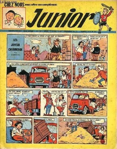 Junior (Complément Chez Nous) - Année 1960 - N°14 + 47 À 52 - Du 7 Avril Au 29 Décembre 1960 -