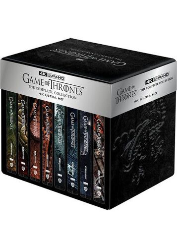 Game Of Thrones (Le Trône De Fer) - L'intégrale Des Saisons 1 À 8 - 4k Ultra Hd - Coffret Métal + Boîtiers Steelbook®