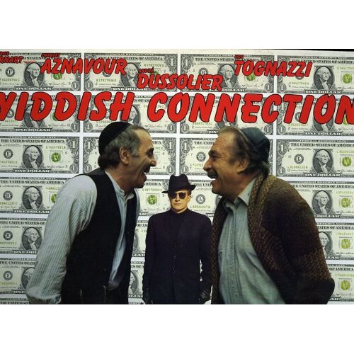 Yiddish Connection -  N° 0 : Synopsis Dépliant Du Film De Paul Boujenah - Charles Aznavour - André Dussolier - Ugo Tognazzi