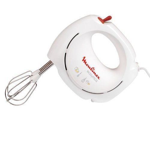 Moulinex Easy Max ABM11A30 - Batteur à main - 200 Watt - blanc/rouge