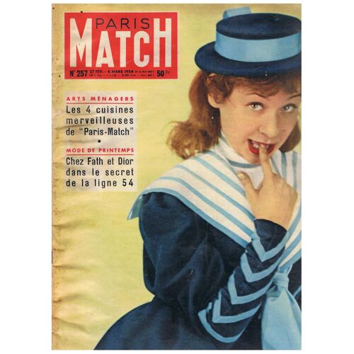 Paris Match N° 257 : La Nouvelle Gigi