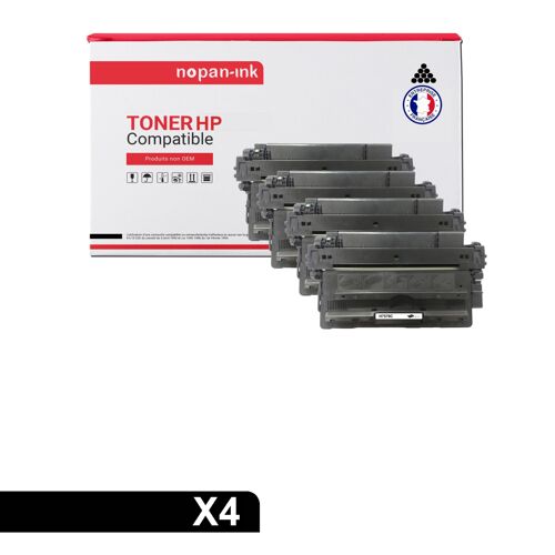 4 Toner pour P Q7570A Black 15000 Pages avec P LaserJet M5035 P LaserJet M5035xs MFP P LaserJet M5025 P LaserJet M5035x