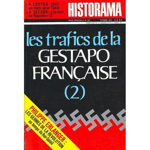 Les Trafics De La Gestapo Française (2)