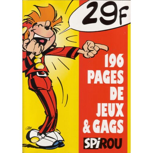 Spirou Hors-Série  N° Inconnu : 196 Pages De Jeux Et Gags