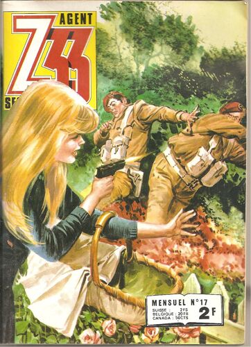 Agent Secret Z33 ( Z 33 )  N° 17 : " L'odyssée Du Capitaine Heide "