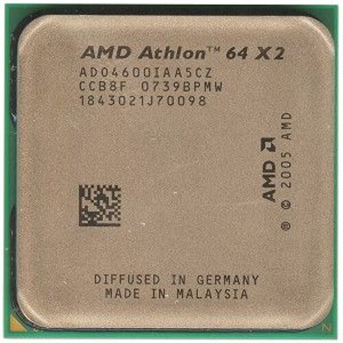 Processeur - 1 x AMD Athlon 64 X2 4600+ / 2.4 GHz - Socket AM2 - L2 1 Mo ( 2 x 512 Ko ) - OEM
