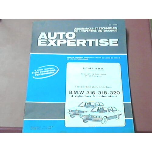Auto Expertise N°83 Mai 1980- Bmw 316,318,320, 4 Cylindres A Carburateur