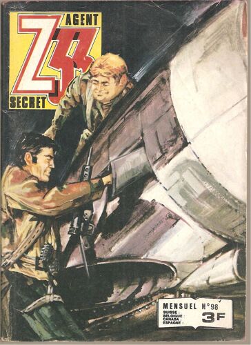 Agent Secret Z33 ( Z 33 )  N° 98 : " Le Fugitif De L'aube "