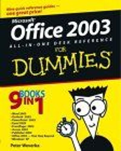 Office 2003 All-In-One Desk Reference For Dummies
