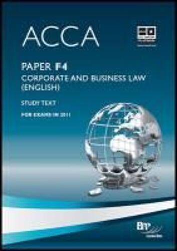 Acca - F4 Corporate And Business Law (English)
